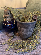 Coastal Ceramic Planter | Aegean-Inspired Rustic Decor | Real Plants OK