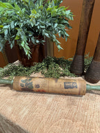 Vintage Wooden Rolling Pin | Rustic Farmhouse Kitchen Decor