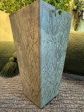 Hard Resin Branch Planter | Dark Rustic Botanical Decor