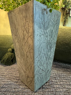 Hard Resin Branch Planter | Dark Rustic Botanical Decor
