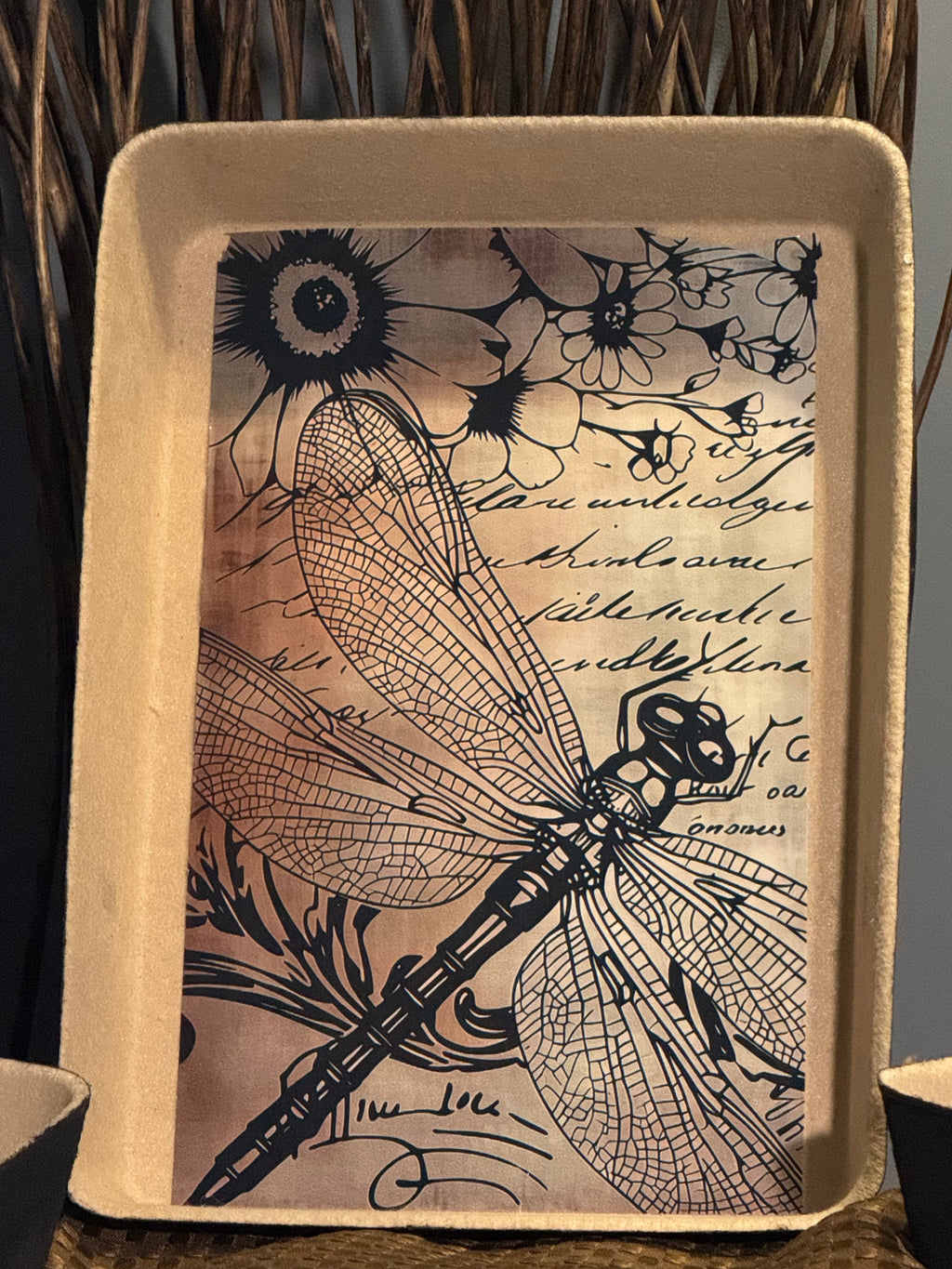 Upcycled Specimen Trays | Rustic Catchall Desk & Dresser Decor | Set of 3