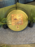 Vintage Sunflower Riser Stand | Rustic Farmhouse Table Decor