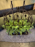 Sculptural Greenery Centerpiece | Rustic Botanical Table Decor