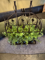 Sculptural Greenery Centerpiece | Rustic Botanical Table Decor