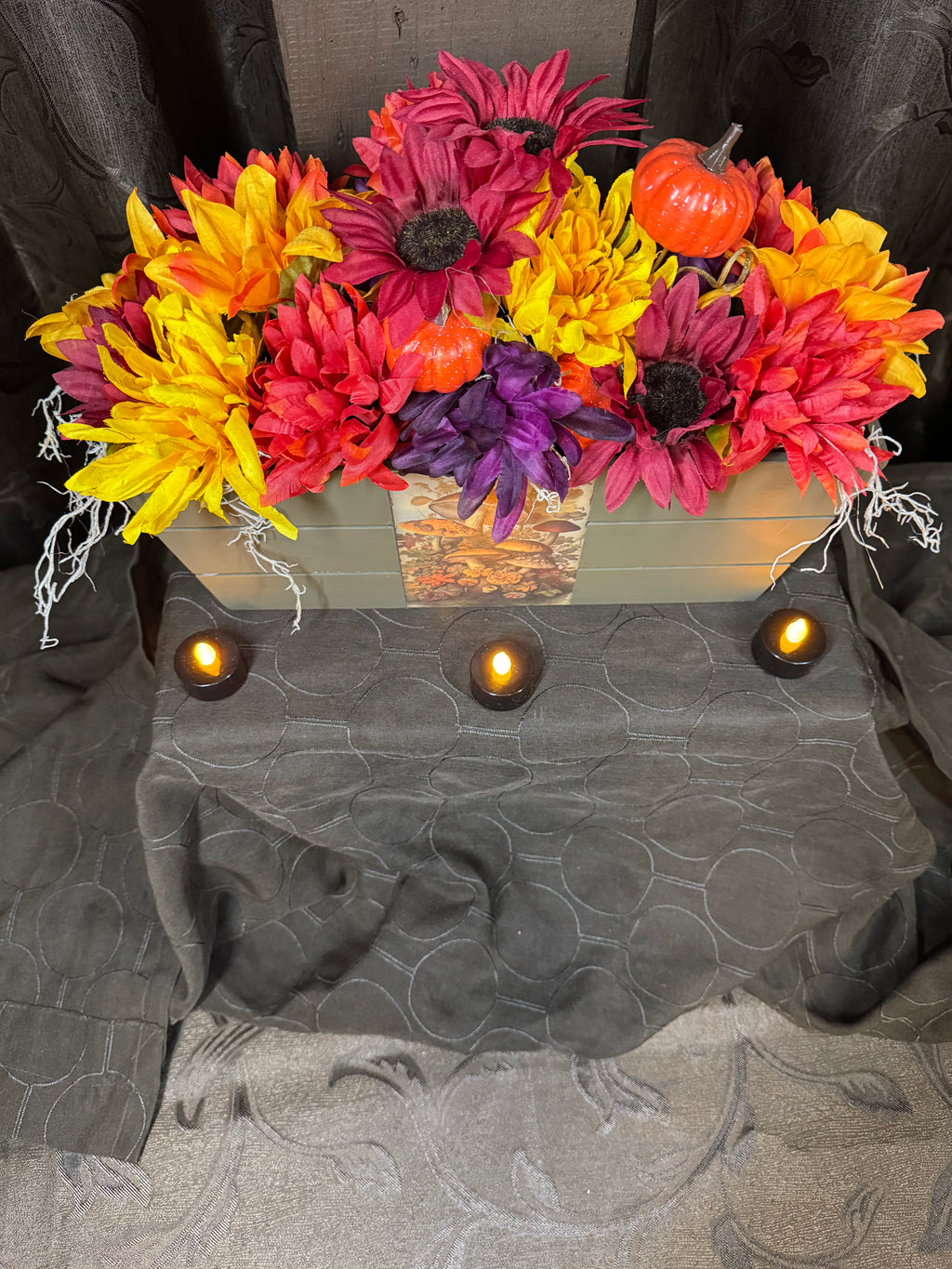 Fall Upon Flowers
