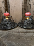 Skulls under webs