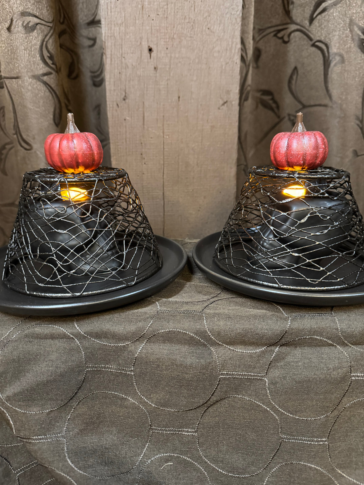 Skulls under webs
