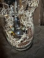 Bat-Bird glass enclosure