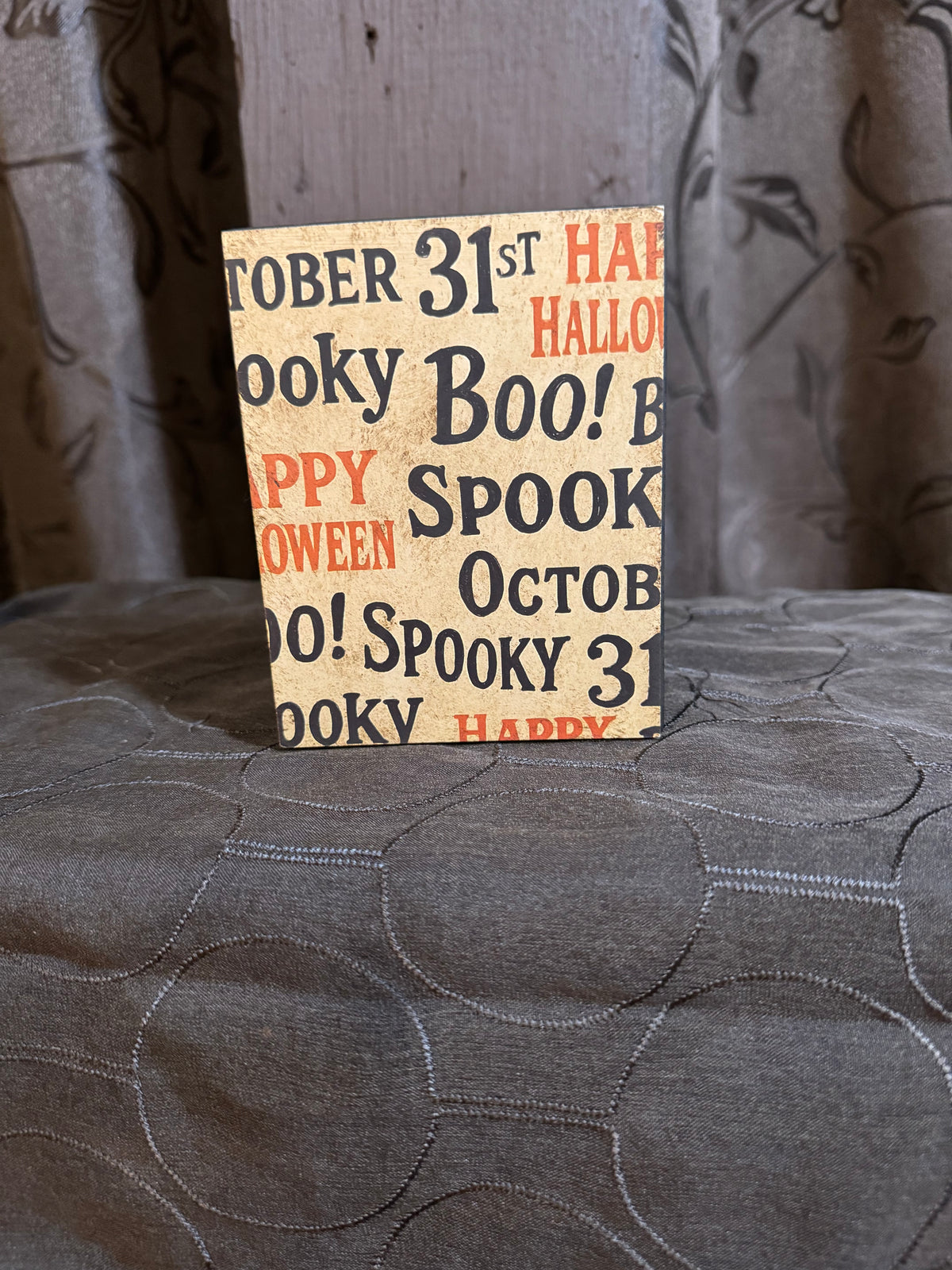 Boo Wood decore