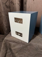 Diamond Design Teal Wall Blocks