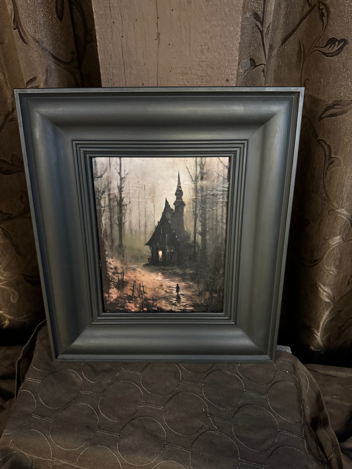 Light at the End of the Path framed