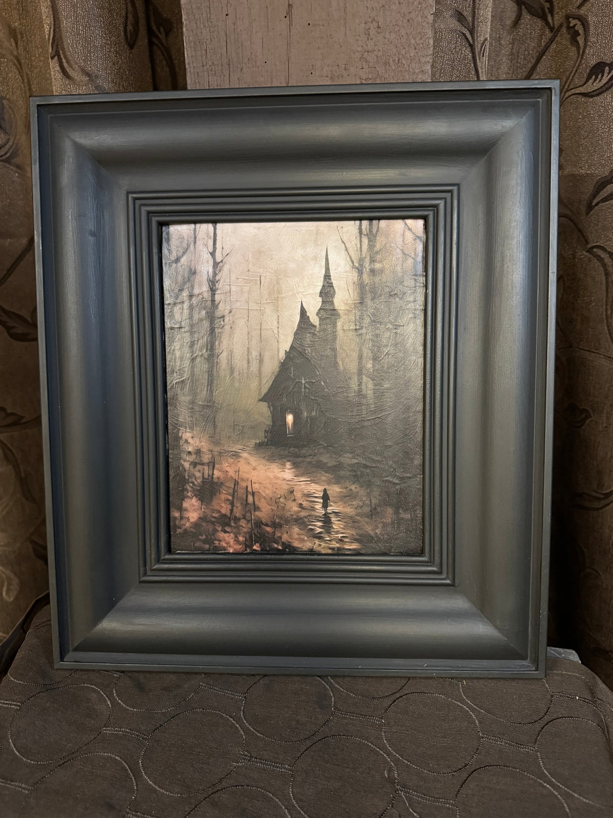 Light at the End of the Path framed