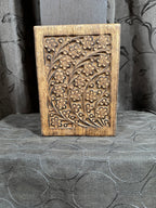 Floral Carved Box