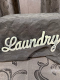 Laundry sign