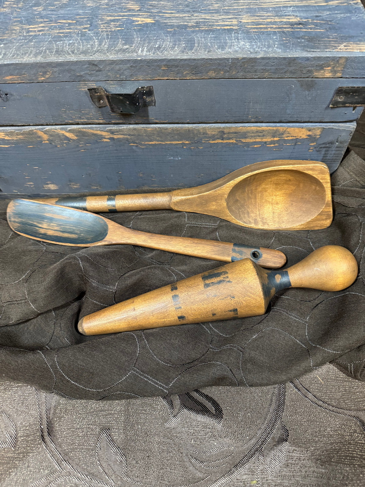 Blue 1930's Utensils