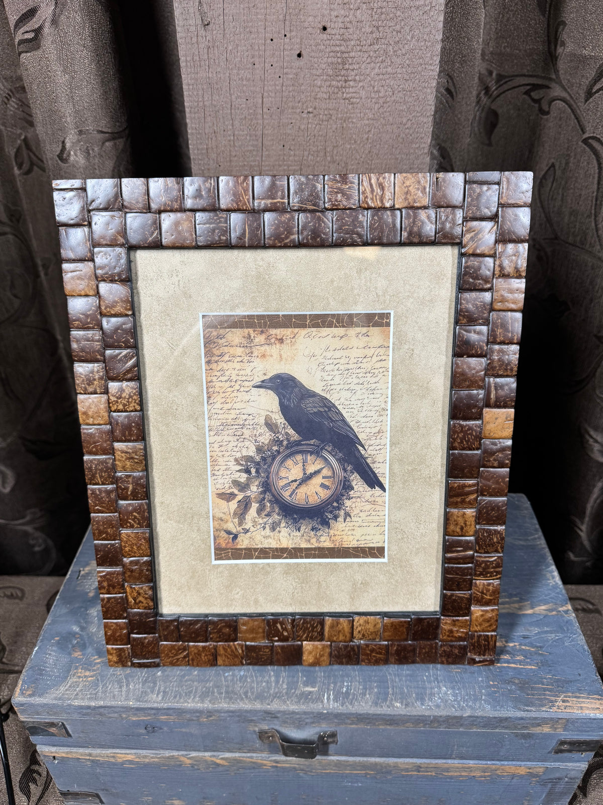 Raven By Time framed art