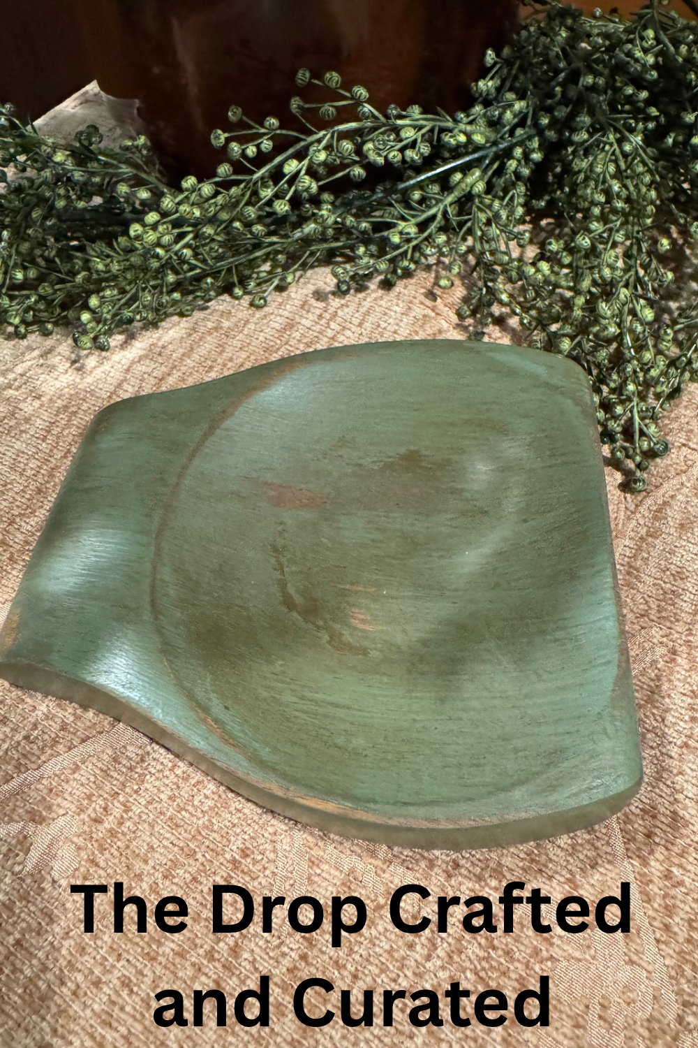 Vintage Wooden Spoon Rest | Cottagecore Kitchen Decor | One-of-a-Kind