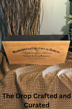 Vintage Fleur Decorative Box | Mail, Books & Plants | Cottagecore Decor