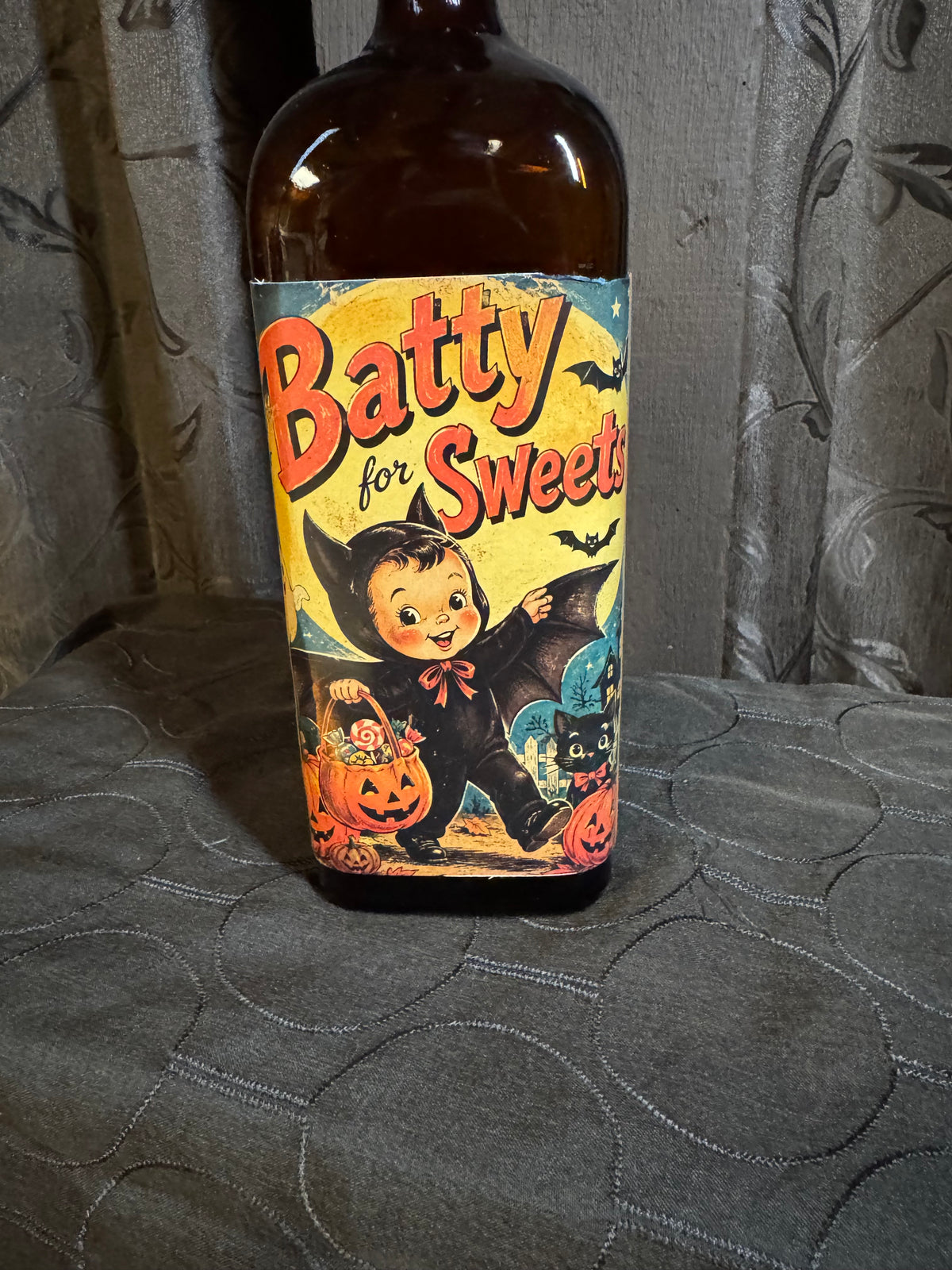 Corny Cute- Batty Sweet Brown Bottle